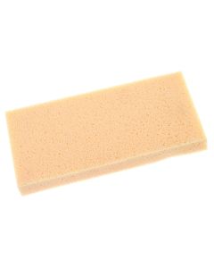 HEVU Vervangend spons gerasterd 280x140x30 mm - geel