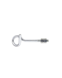 Dulimex schommelhaak - bevestigingshaak M12x145 mm - metrische draad - verzinkt - 375-12E