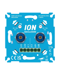 ION LED DUO dimmer - 2x 0.3-200W - 90.200.010