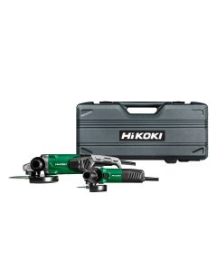Hikoki G23SW2CPZ Combiset Haakse slijpmachine G23SW2 + G13SR4 - Ø230 + Ø125 mm - koffer