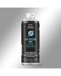 MTN WEPRO Hittebestendige spuitlak - zilver - 400 ml