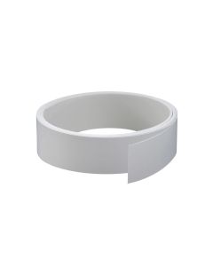 Smart Profile platte strip - 3cm/10m - wit - PVC
