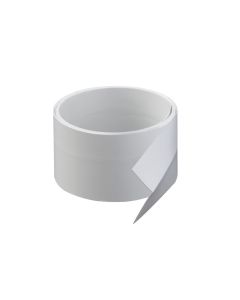 Smart Profile L-profiel - 2x1cm/2,6m - wit - PVC