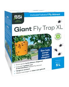 BSI Giant Fly Trap XL met Fly Attract vliegenlokstof 6 x 40 g - 64998