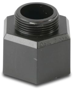 Rainbird PA-8 S Sproeieradapter - 1/2" binnendraad x 5/8" UNC buitendraad - kunststof zwart