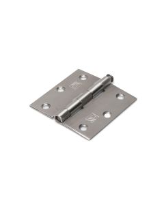 Dulimex Scharnier met losse pen - 76x76 mm - rechte hoeken - RVS geborsteld - H361-76763003