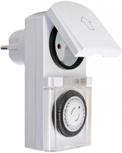 Kopp Tijdschakelklok spatwaterdicht - IP44 - wit - 195102075