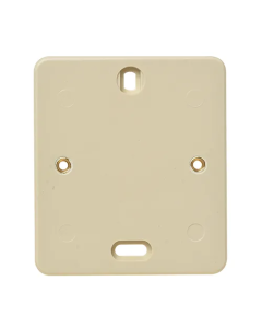 Montageplaat 1-voudig voor perilex - crème