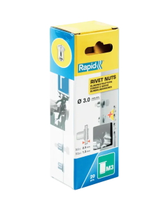 Rapid Blindklinkmoeren M3 - staal gegalvaniseerd - 20 stuks - 5000670