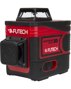 Futech MC3D Multicross 3D Compact Kruislijnlaser - rood - Li-Ion - 035.3DR
