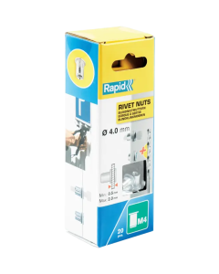 Rapid Blindklinkmoeren M4 - staal gegalvaniseerd - 20 stuks - 5000671