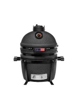 Keij Legend Black Kamado barbecue Compact - 15 inch - mat zwart