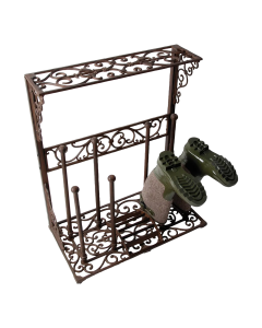 Esschert Design LH44 Klassiek laarzenrek - maat L - gietijzer
