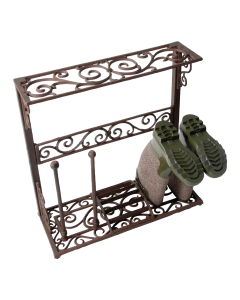 Esschert Design LH58 Klassiek laarzenrek - maat S - gietijzer