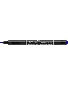 Pica 534/40 Classic permanent pen - 1,0 mm - rond - blauw