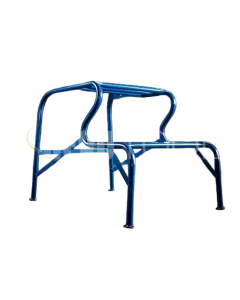 Hevu Tools Stucadoorstrap - 2 treden - staal - blauw gepoedercoat