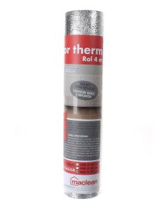 Mac Lean Radiator Therm Radiatorfolie rol - 50 cm x 4 meter - zilver - 0414125