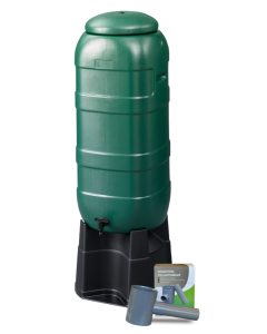 Harcostar ACTIE Mini rainsaver regenton + voet en vulautomaat - 100 liter - groen
