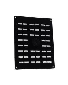 Nedco Schuifrooster - 250x200 mm - aluminium zwart - 635.004.01
