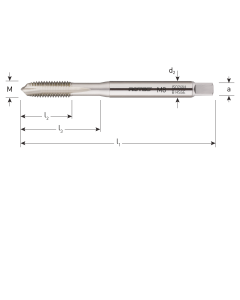 Rotec HSS-E OPTI-LINE machinetap metrisch doorlopend M3 - M10
