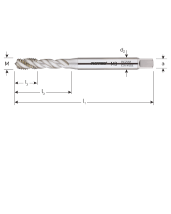 Rotec HSS-E OPTI machinetap metrisch blind M3 - M10