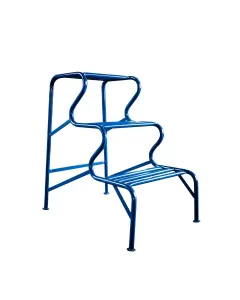 Hevu Tools Stucadoorstrap - 3 treden - staal - blauw gepoedercoat