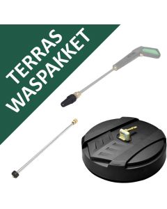 ACG Voordeel Terras waspakket voor ACG 3200/225-COMFORTPRO hogedrukreiniger - 3-delig