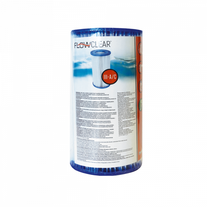 Bestway Flowclear Type 3 filter - Ø106x203 mm - 91822