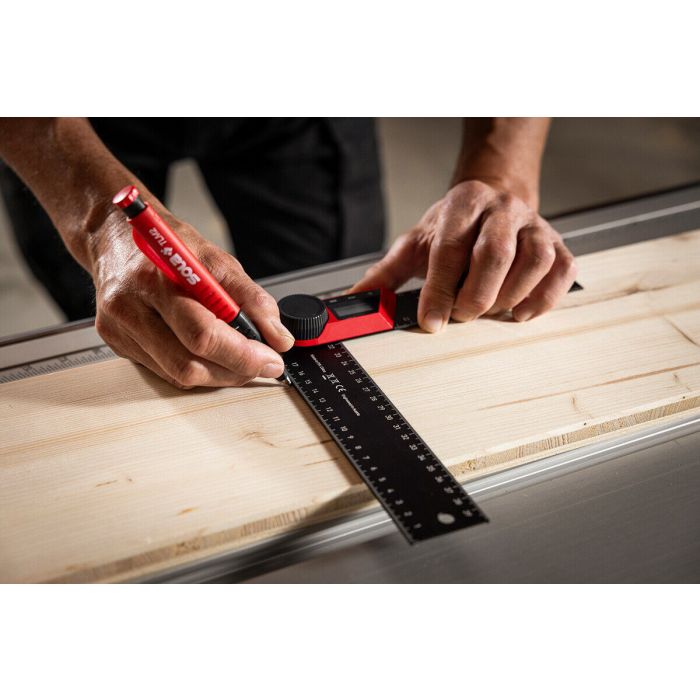 Goniometro Digitale SOLA WMD 200 - Misuratore Angoli Con Display LCD - Foto 3