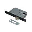 Dulimex Kastslot PC euro cilinder ronde voorplaat - staal verzinkt zwart - KS-50-PCBE