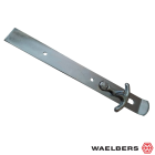 Waelbers Overslag met hevel 250 mm - blauw gepassiveerd - staal - 0211.32
