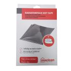 Mac Lean Radiatorfolie met tape - 7,5 x 0,5 meter - zilver - 0414150