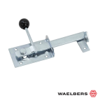 Waelbers Tuinheksluiting smal - blauw gepassiveerd - staal - 130201.05