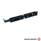 Waelbers Overslaggrendel 430 mm - zwart - 1337.42