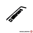 Waelbers Grondgrendel set zwaar 600 mm - zwart - 136807.75