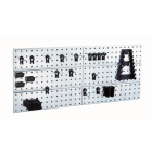Raaco SuperClip Gereedschapswand startpakket (2 panelen + 22 haken)