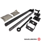 Waelbers Afhangset verstelbaar  zwaar - zwart - 77 mm - staal - 147327.75