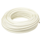 Hevu Tools Snoer afgeplat - 2 x 0,75 mm² - 20 meter - H03VVH2-F - wit