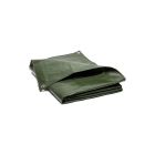 Cover PE dekzeil 1300 - 5x6 meter - standaard 140 gr/m² - olijfgroen