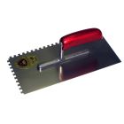 Schwan 204016 Plakspaan 2-zijdig getand 6 mm - 280x130 mm - gehard staal - houten handvat