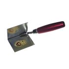 Schwan 234001 Hoektroffel inwendig 90° - 80x60x60 mm - RVS - houten handvat