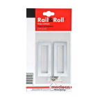 Mac Lean Rail & Roll handgreep ALU rechthoek pakket - 3070462