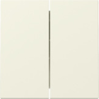 Gira 329501 Wip dubbel - crème wit glanzend