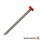 Waelbers Vlaggenstok met oranje knop - hout - 200 cm - 418902.01