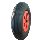 NaRubb Kruiwagenwiel luchtband - 4.80/4.00-8 - 2.50A-8 - rollager - asgat Ø20 mm - NL88 mm - kunststof velg