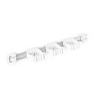 Toolflex One Aluminium rail met 3 gereedschapshouders - 540 mm - Ø15-35 mm - wit