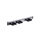 Toolflex Aluminium wandstrip met 3 gereedschaphouder - 50 cm