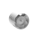 Nedco Buisventilator PV 100 - 90 m³/u - Ø100 mm - ABS Kunststof Wit - 618.001.00