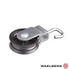 Waelbers Katrol polypropyleen wiel ALU - 40 mm - 620251.02