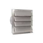 Nedco RVS buitenrooster ECO+ RVS Ø 150 mm vaste lamellen - 626.038.11